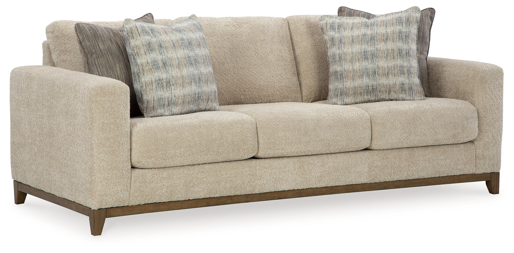 Side profile of Parklynn Desert loveseat