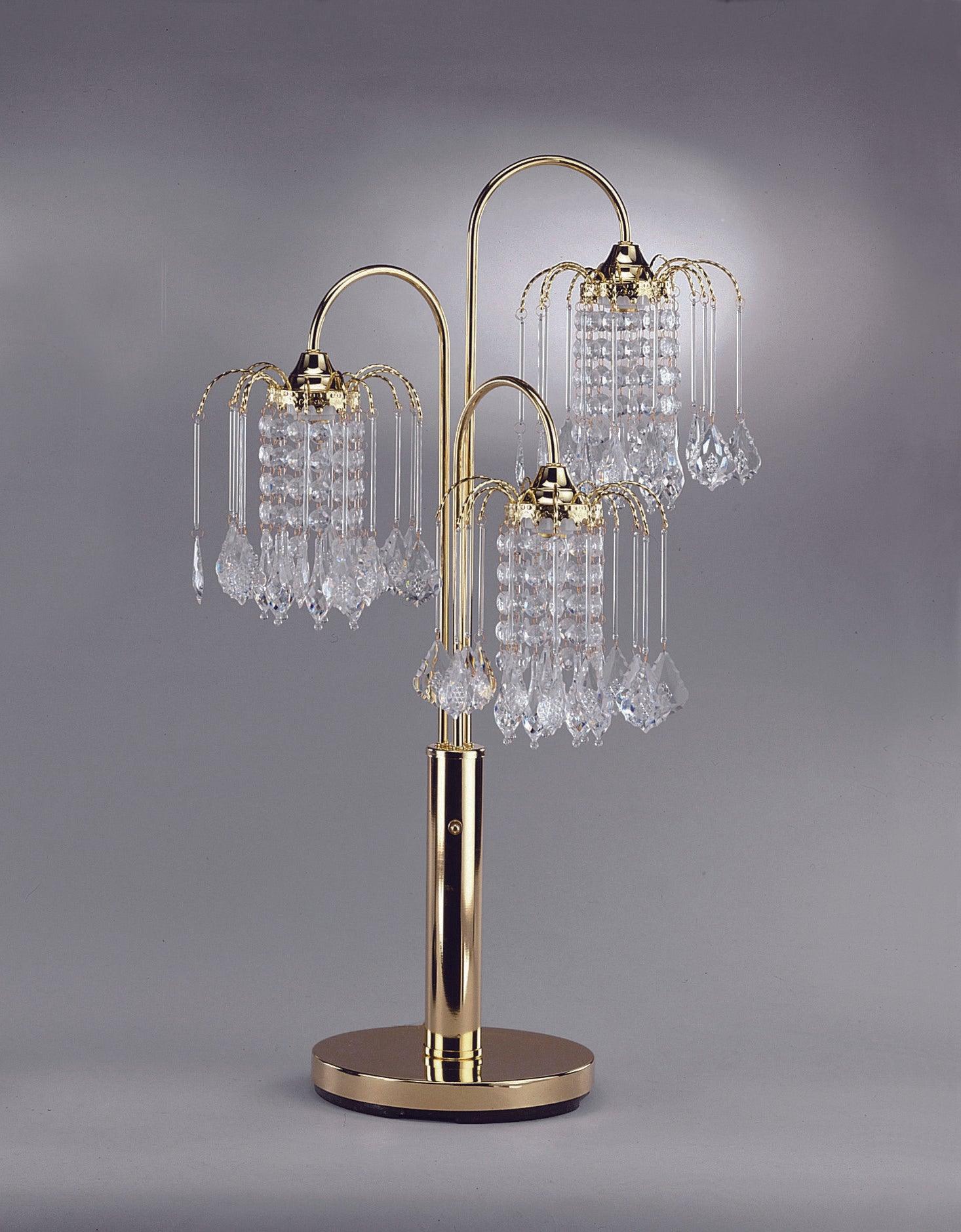 Rain Black Gold Pewter Modern Majestic Contemporary Drop Lamp - Ella Furniture