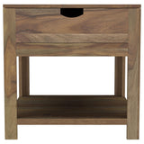 Esther 2-Piece Solid Sheesham Coffee and End Table Set Natural — product image 4