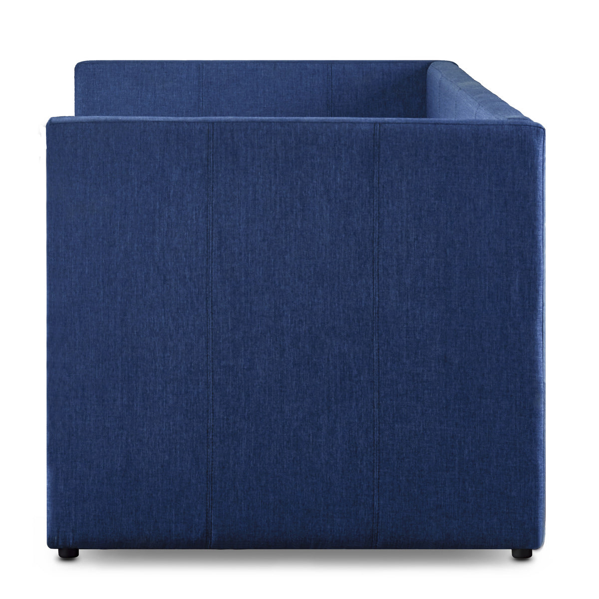 Open pull-out trundle bed under daybed