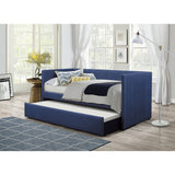 Trundle bed open position with mattress