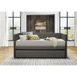 Top view showing overall daybed design