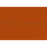 Orange fabric swatch close-up