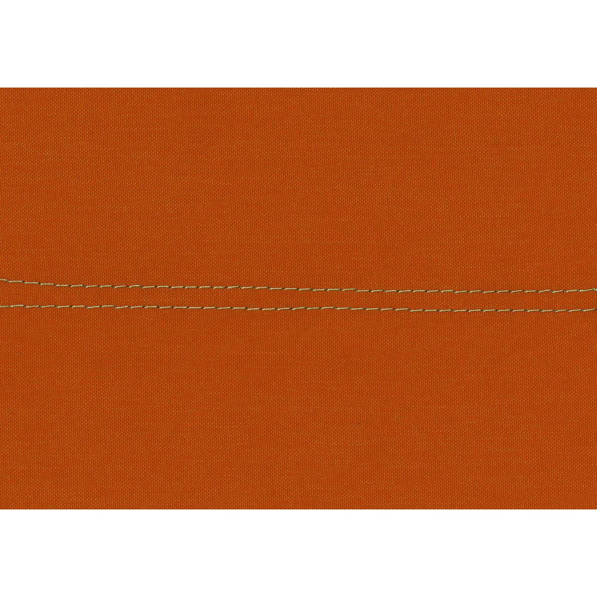 Orange fabric swatch close-up