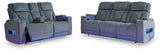 Studio Steel Cave Sofa and Loveseat