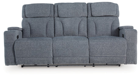 Studio Cave reclining sofa front straight view