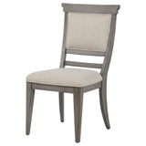 Cresswell Tan Upholstered Dining Side Chair Set of 2 — product image 5