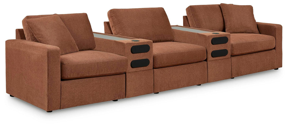 Modmax Spice 5-Piece Sectional Sofa with Audio Consoles — product view