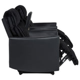 Madden 3-piece Corduroy Upholstered Manual Theater Seating Black — product image 10