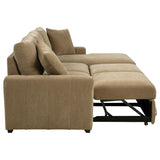 Pastrana sleeper sectional full side view