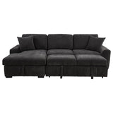 Wide track arm detail on Pastrana sectional