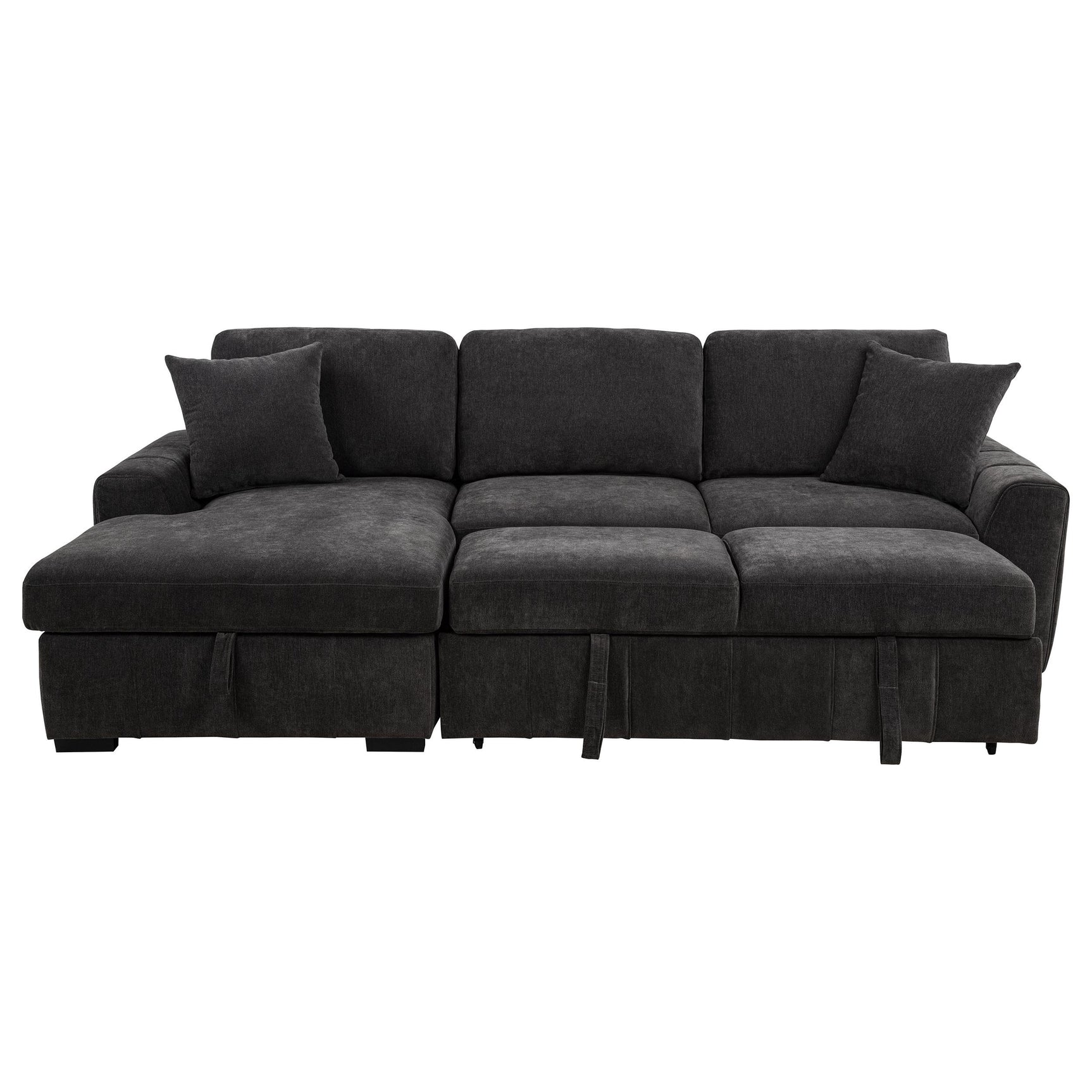 Wide track arm detail on Pastrana sectional