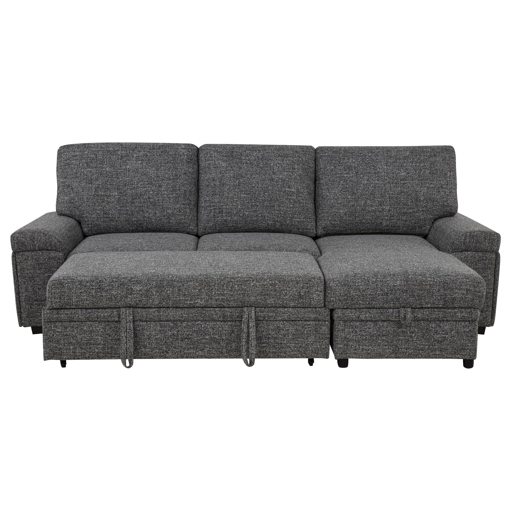 Attached foam seat cushions with pocket coils for comfort