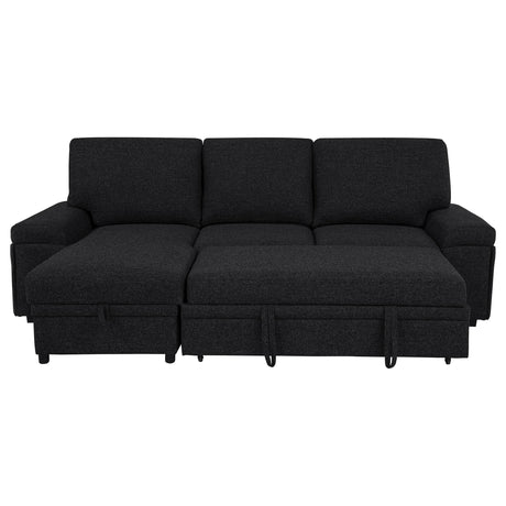 Reversible polyester fiber back cushion detail