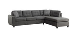 Top open lift storage of Stonenesse Tufted Ottoman