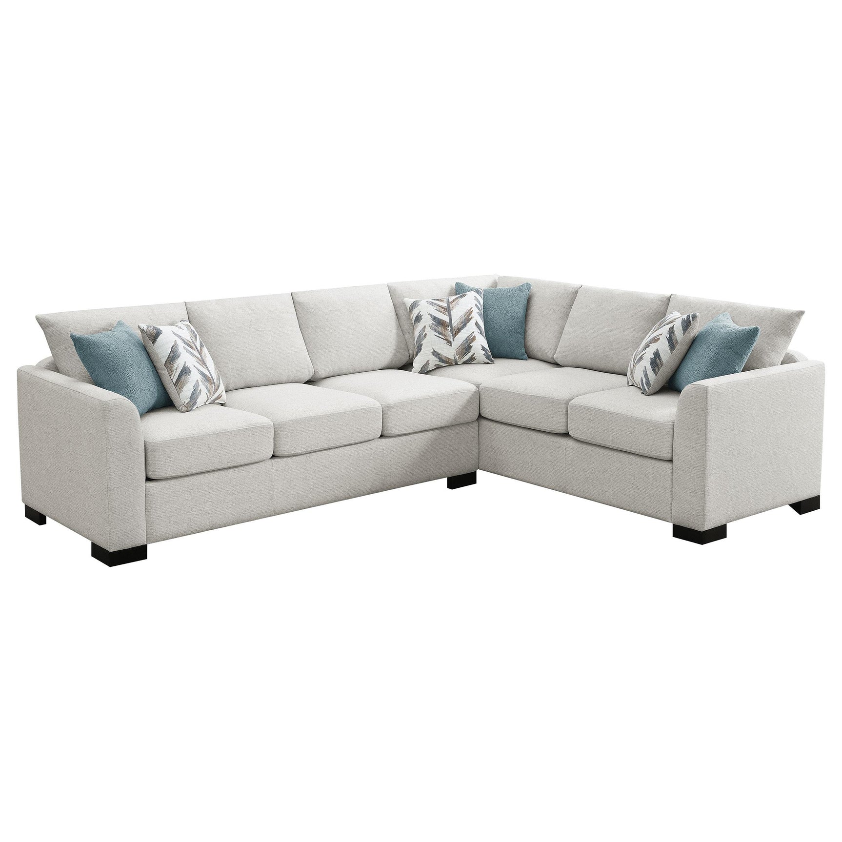 Tubasa Light Gray Sectional