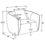 Aleisha 3-piece Chenille Upholstered Sofa Set Mustard Yellow