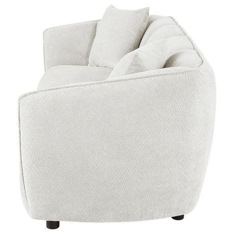 Aleisha Ivory Sofa from front angle