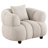 Whitney Contemporary Channel Tufted Boucle Upholstered Sofa Set