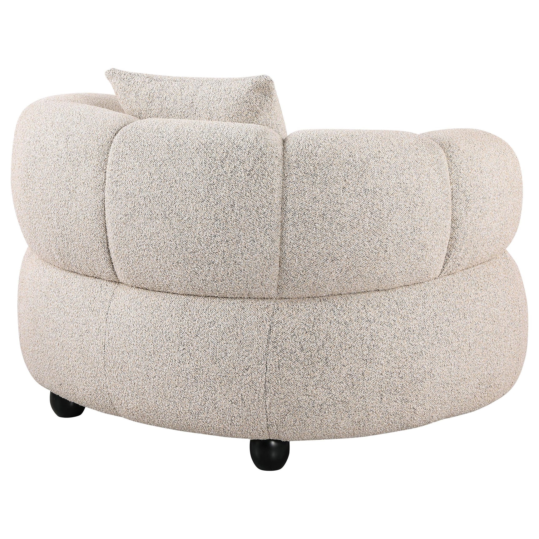 Whitney chair angled view with rounded arms