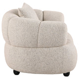 Comfortable cushioned seat of Whitney accent chair