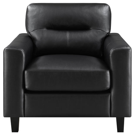 Side view seating angle of Scotland sofa