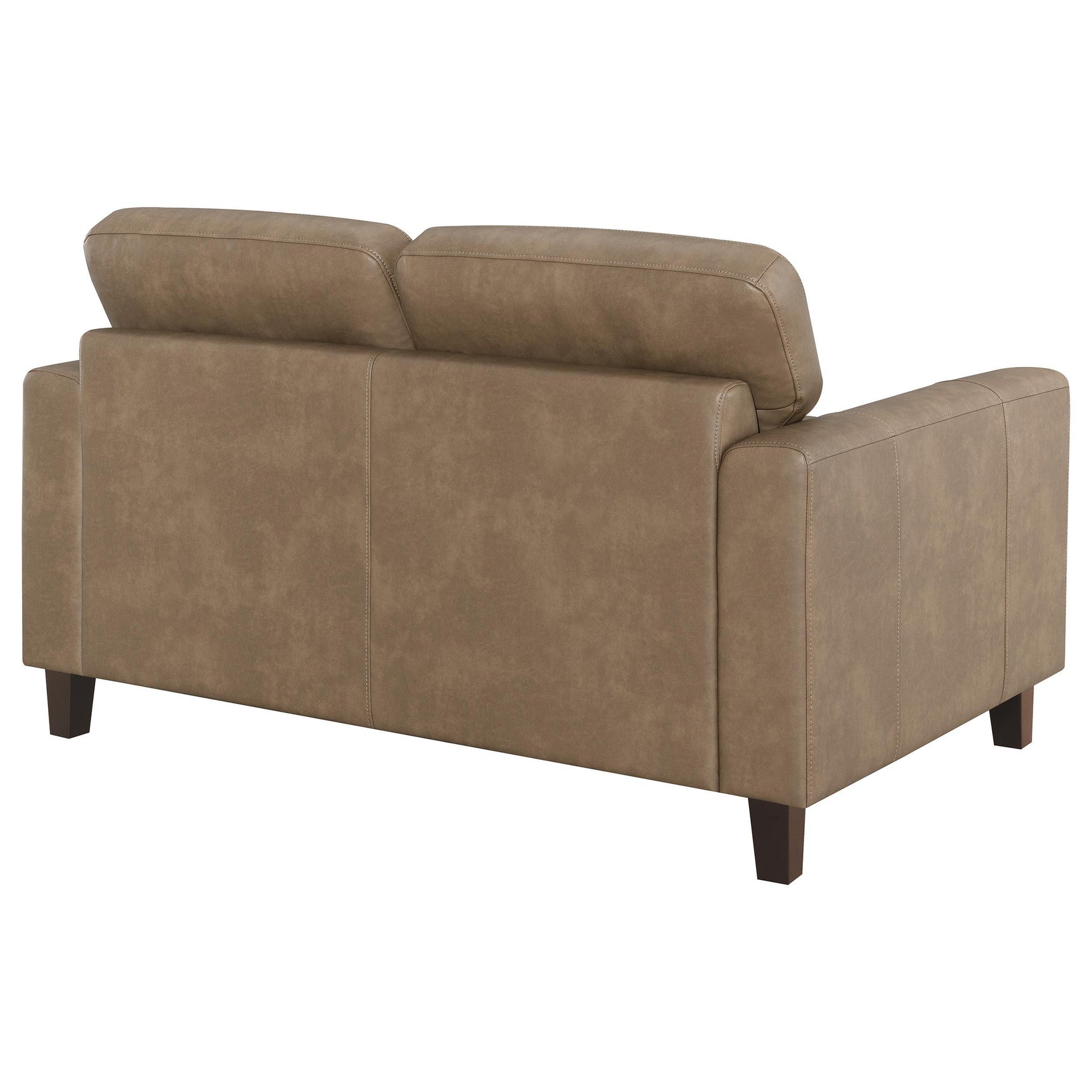Scotland loveseat angled front view