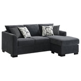 Storey sectional sofa sleeper mechanism detail