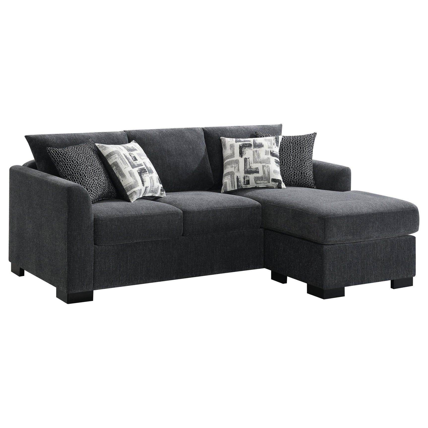 Storey sectional sofa sleeper mechanism detail