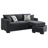 Chaise lounge portion of sectional sofa