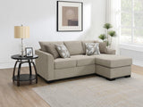 Storey Sleeper Sectional Sofa chaise side angle