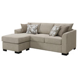 Storey Sleeper Sectional Sofa full length side