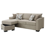 Storey Upholstered Sleeper Sofa armrest detail