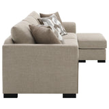 Storey Sleeper Sectional Sofa geometric pillows