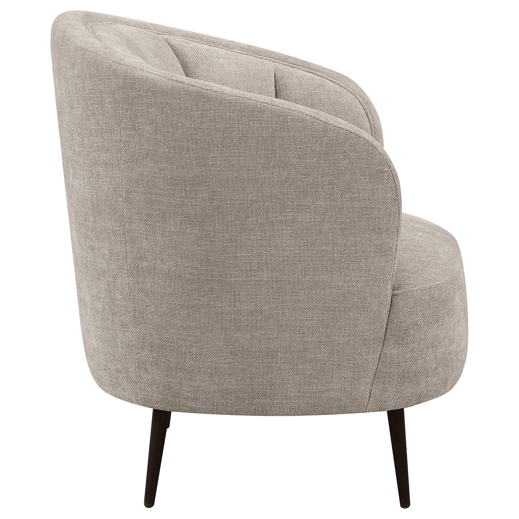 Angled front view of Ellorie 3-Piece Curved Sofa set