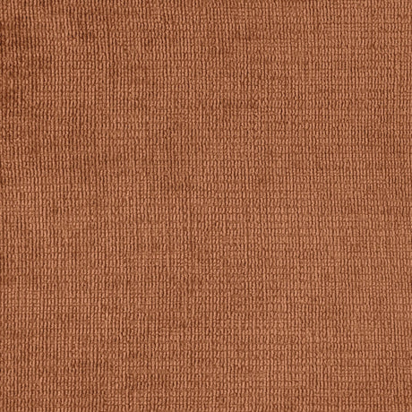 Side perspective of Burnett loveseat in burnt orange