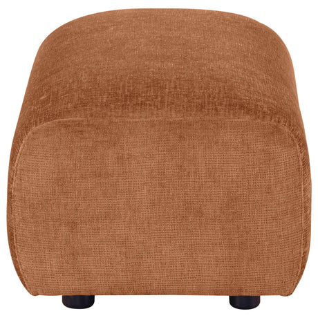 Burnett 4-piece chenille upholstered sofa set fabric texture close-up