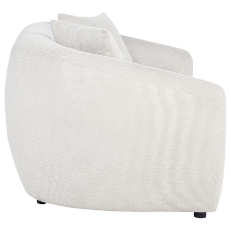 Seating surface and cushion fill detail