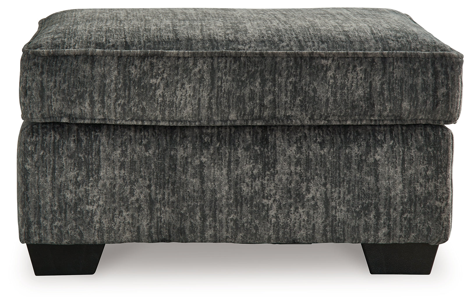 Lonoke Gunmetal Chair and Ottoman