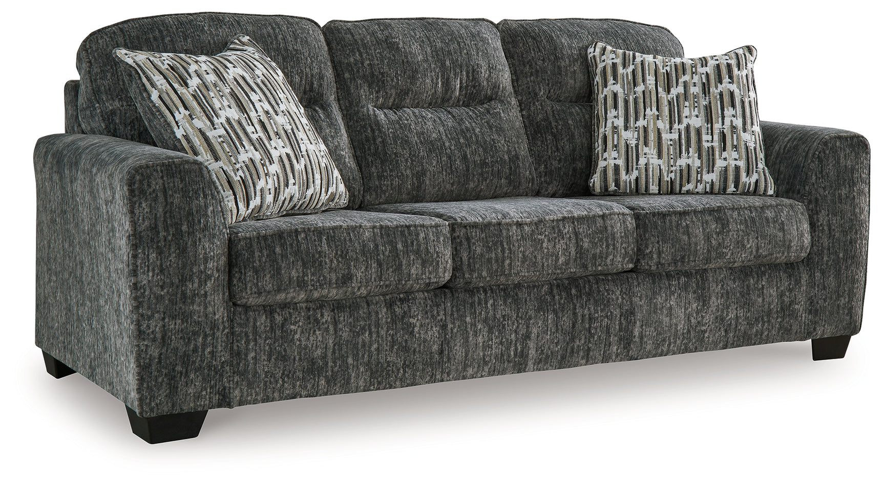 Lonoke Gunmetal chair angle view