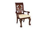 Norwich Dining Room Set side detail of chair frame
