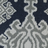 Salizar Grey Flared Arm Chair showing fabric texture