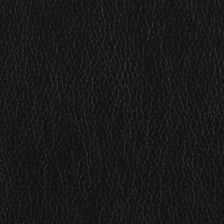 Finley black tufted upholstered sofa close front angle