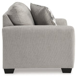 Avenal Flannel Park Sofa Loveseat Chair and Ottoman