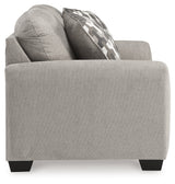 Avenal Park Flannel Chenille Loveseat