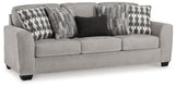 Avenal Flannel Park Sofa Loveseat Chair and Ottoman