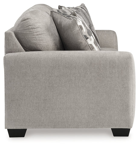 Main side view of Avenal Park Flannel Chenille Sofa