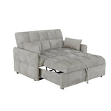 Cotswold beige tufted cushion sleeper sofa bed pull-out mechanism