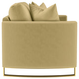 Top view of Corliss loveseat cushions