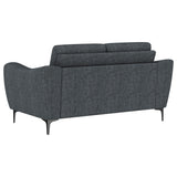 Attached back cushion of Nolan loveseat